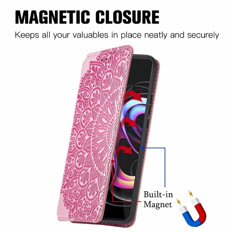 Flipové Pouzdro Na Motorola Edge 20 Pro Elegantní Mandala