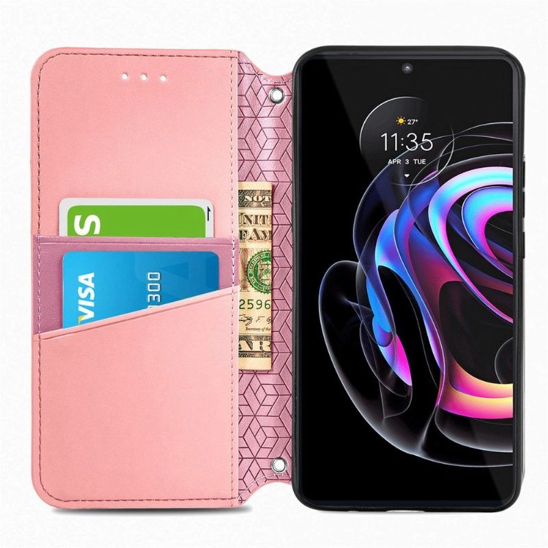 Flipové Pouzdro Na Motorola Edge 20 Pro Elegantní Mandala
