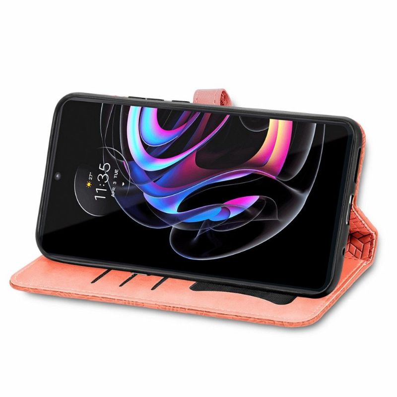 Flipové Pouzdro Na Motorola Edge 20 Pro List Mandaly