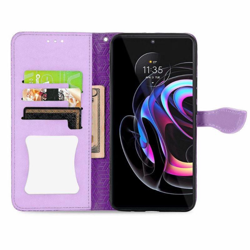 Flipové Pouzdro Na Motorola Edge 20 Pro List Mandaly
