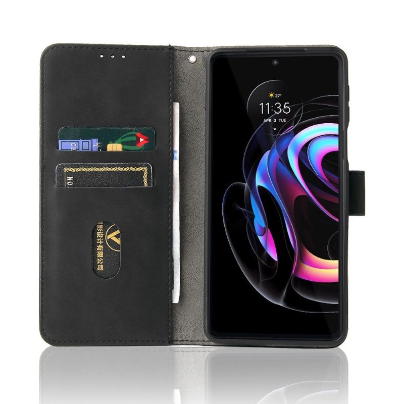 Flipové Pouzdro Na Motorola Edge 20 Pro Měkký Dotek