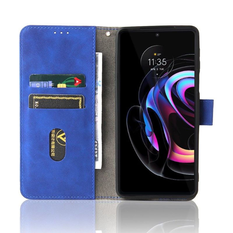 Flipové Pouzdro Na Motorola Edge 20 Pro Měkký Dotek