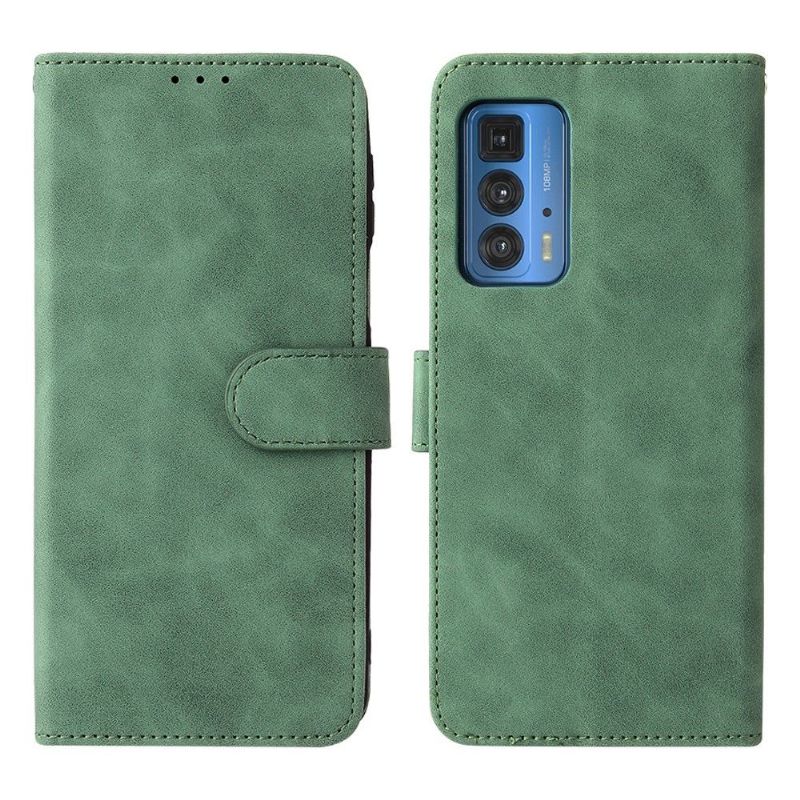 Flipové Pouzdro Na Motorola Edge 20 Pro Měkký Dotek
