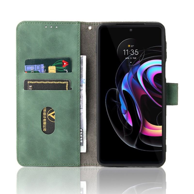 Flipové Pouzdro Na Motorola Edge 20 Pro Měkký Dotek