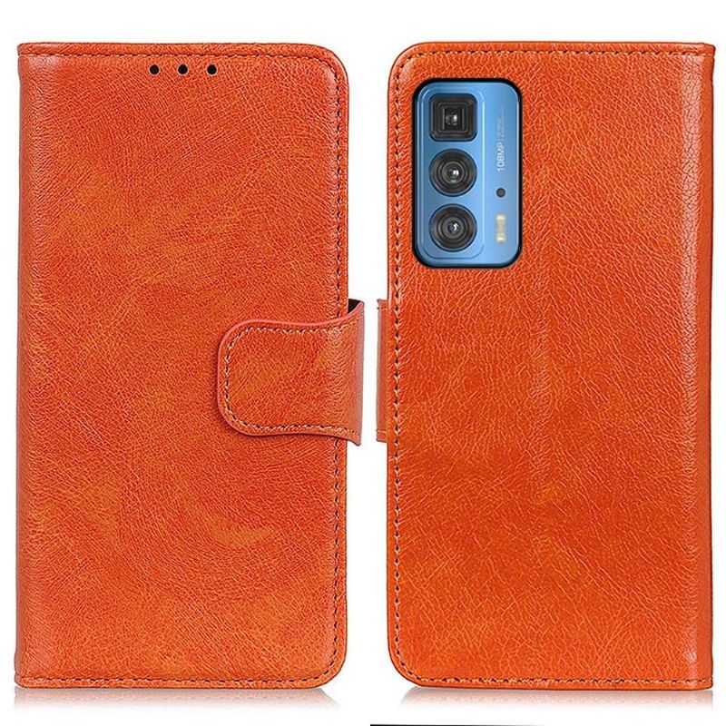 Flipové Pouzdro Na Motorola Edge 20 Pro Styl Staré Kůže