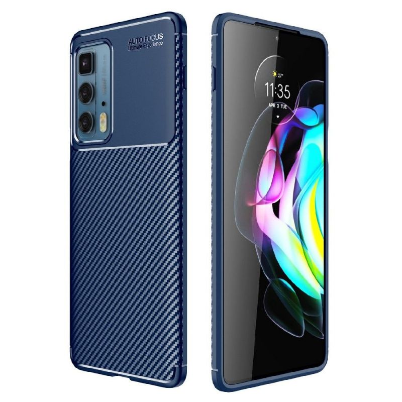 Kryt Na Motorola Edge 20 Pro Styl Uhlíkových Vláken