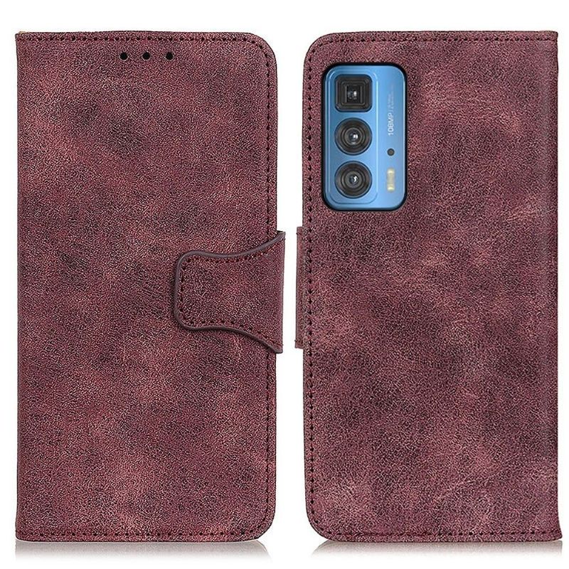 Pouzdra Na Motorola Edge 20 Pro Edouard Vintage Z Umělé Kůže