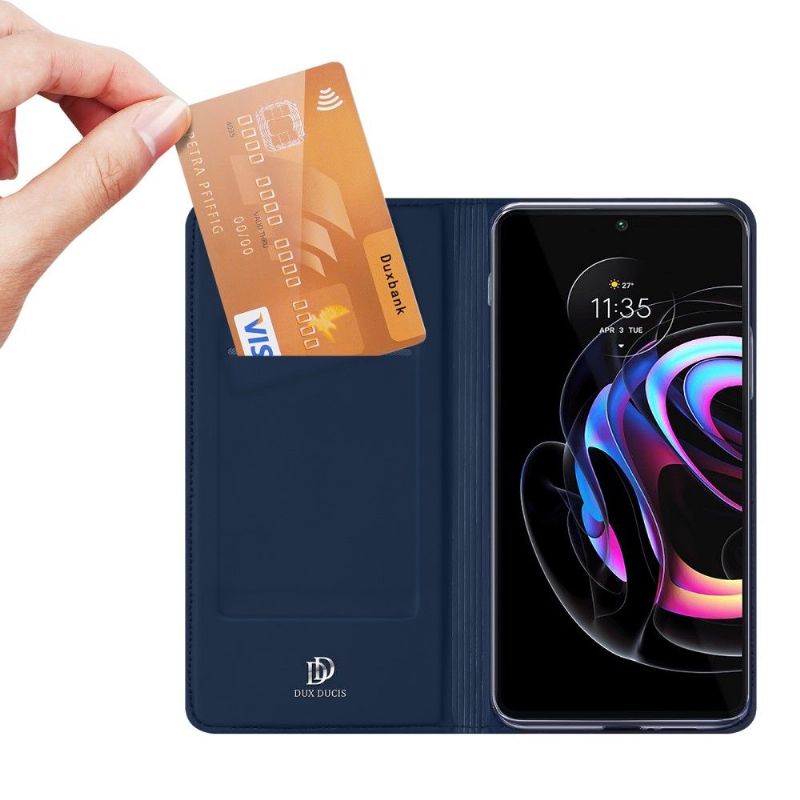 Pouzdra Na Motorola Edge 20 Pro Obchodní Saténový Efekt