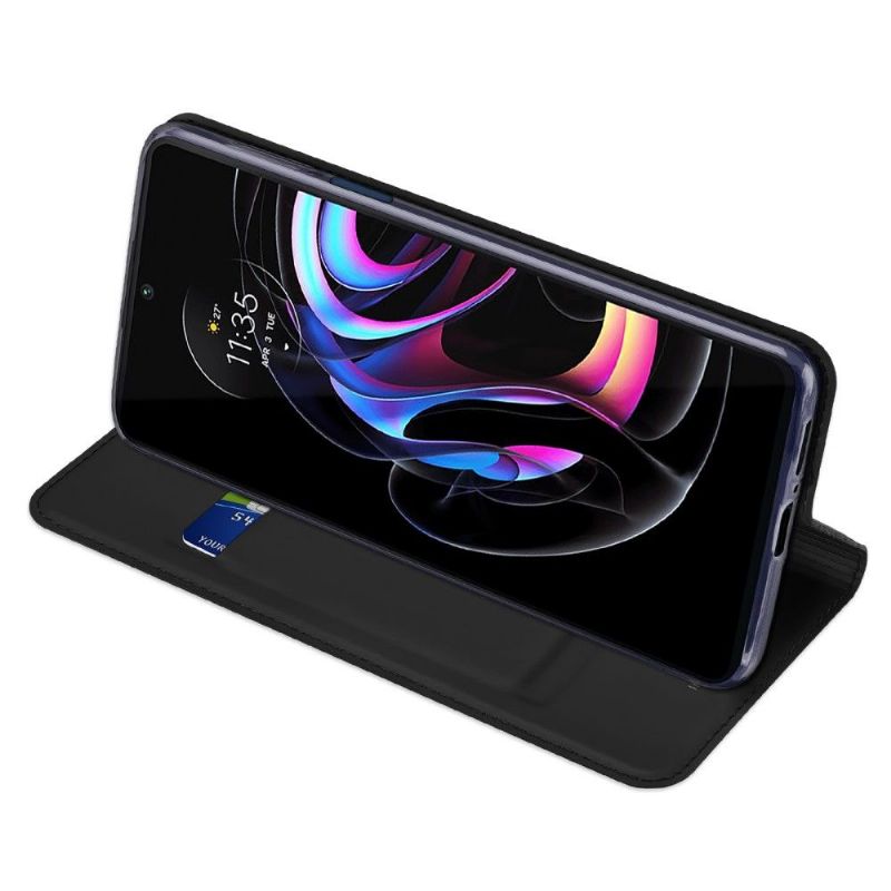 Pouzdra Na Motorola Edge 20 Pro Obchodní Saténový Efekt