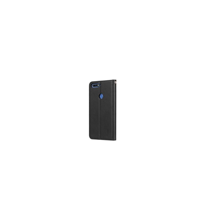Flipové Pouzdro Na Honor 7C Peněženkové Pouzdro Kožené Pouzdro Na Stojan