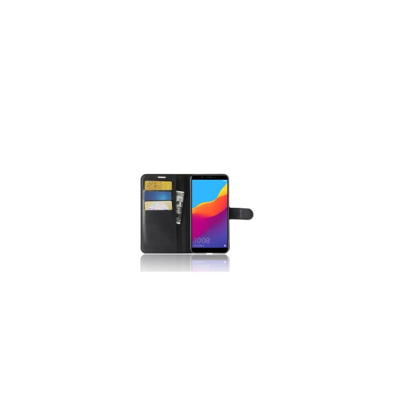 Flipové Pouzdro Na Honor 7C Peněženkové Pouzdro Styl Kůže