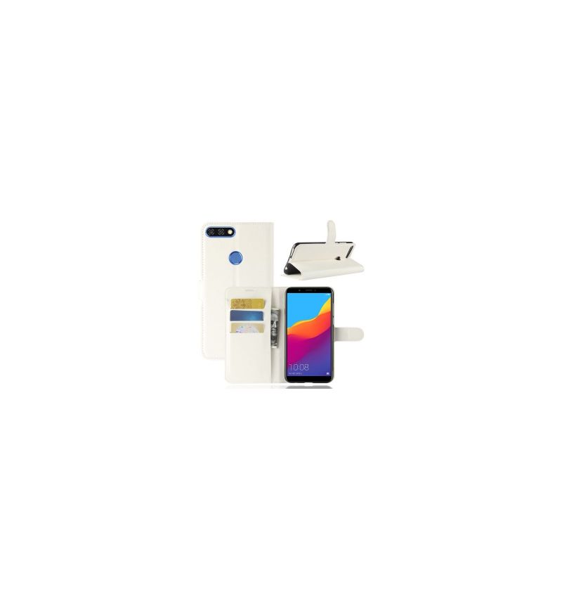 Flipové Pouzdro Na Honor 7C Peněženkové Pouzdro Styl Kůže