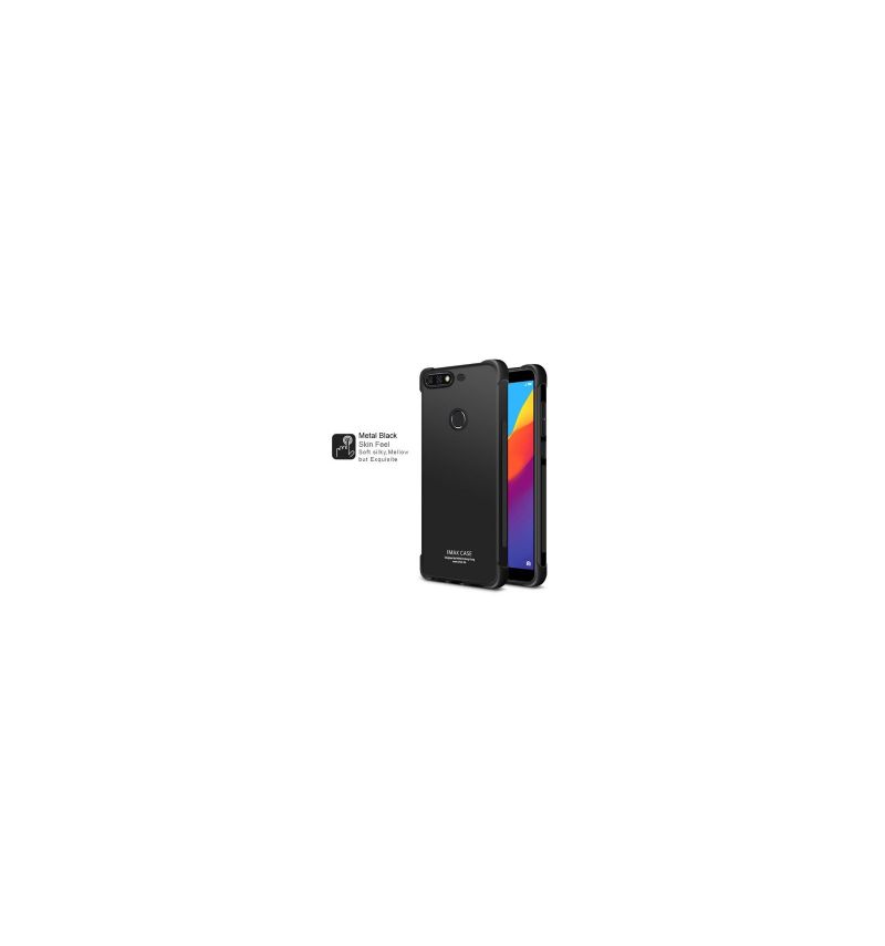 Kryt Na Honor 7C Ochranný + Chránič Obrazovky - Metal Black