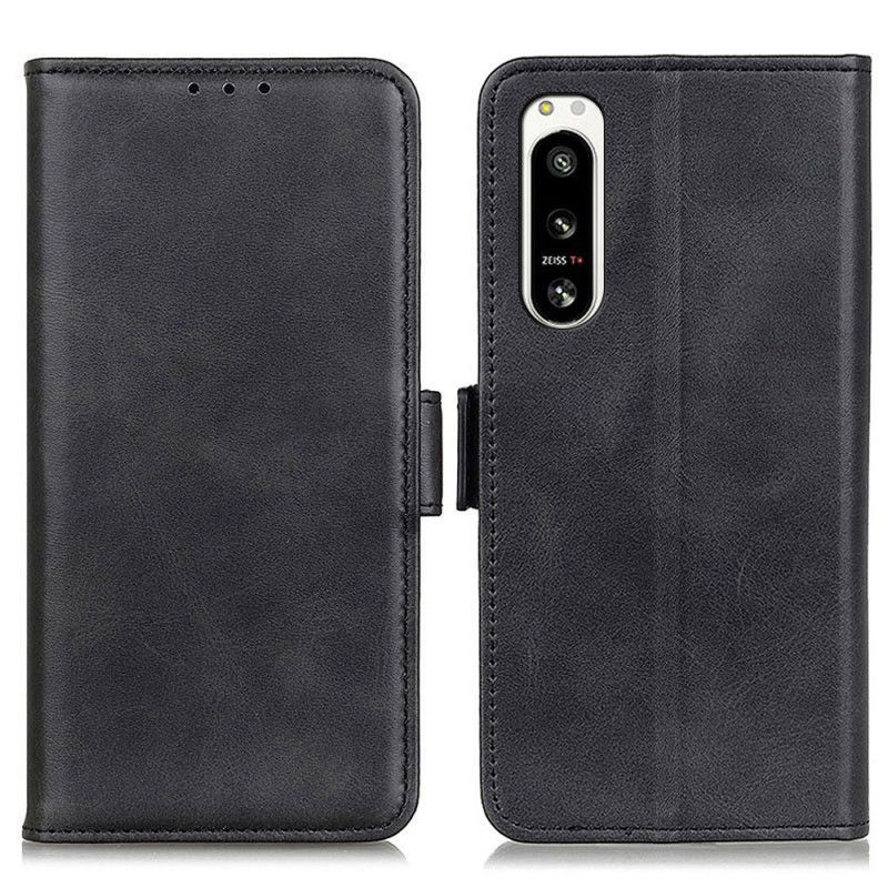 Flipové Pouzdro Na Sony Xperia 5 IV Dvojité Zapínání
