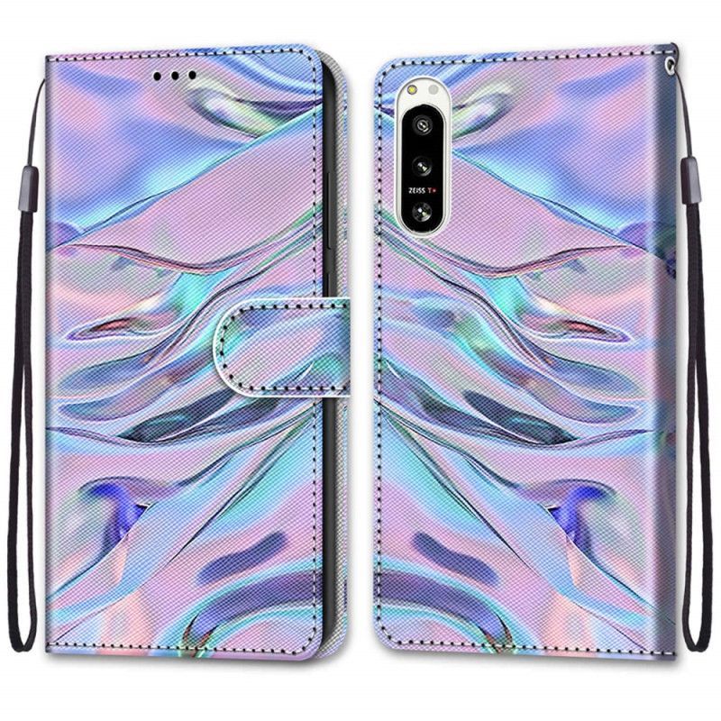 Flipové Pouzdro Na Sony Xperia 5 IV Jako Barva