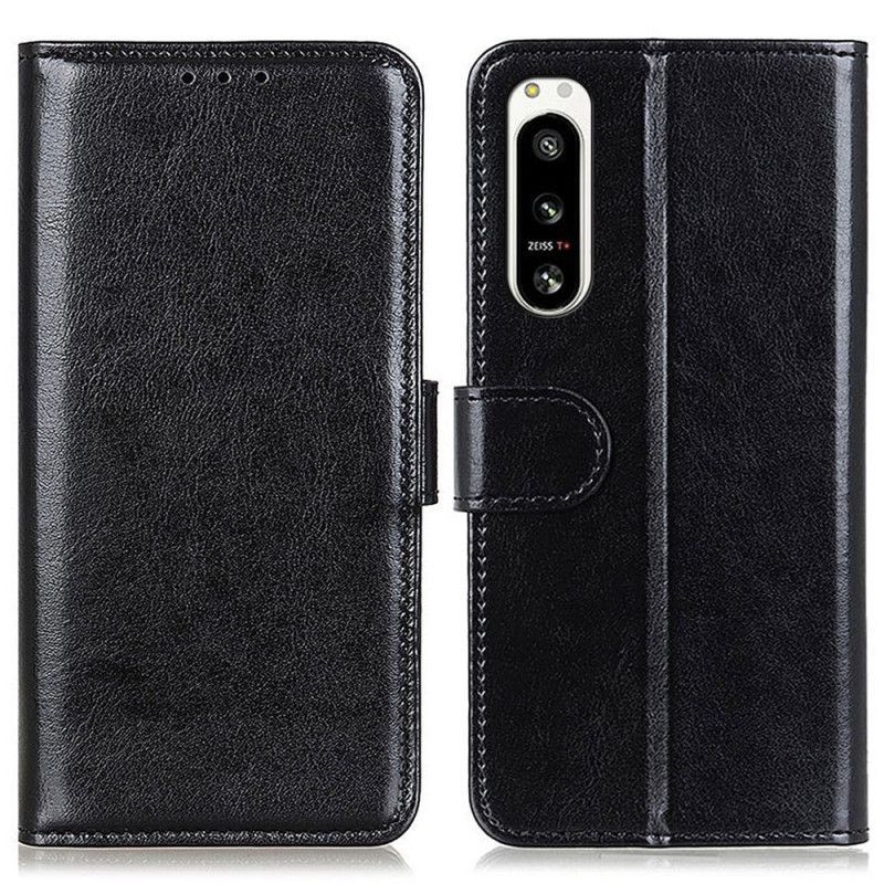 Flipové Pouzdro Na Sony Xperia 5 IV Lakovaný