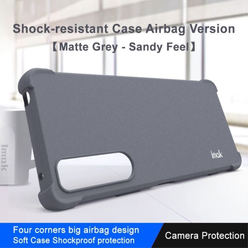 Kryt Na Sony Xperia 5 IV Matné Silikonové Airbagy Imak