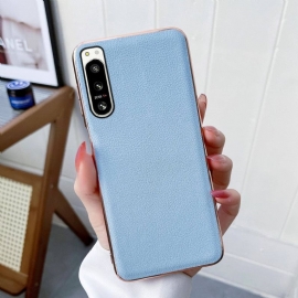 Kryt Na Sony Xperia 5 IV Pravá Kůže