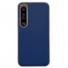Kryt Na Sony Xperia 5 IV Pravá Kůže