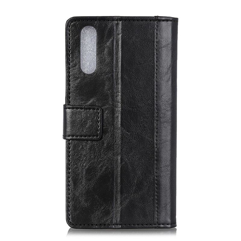 Pouzdra Na Sony Xperia L3 Prémiová Kůže S Nýty