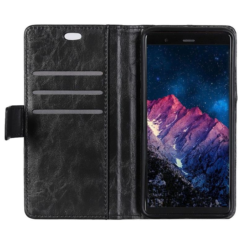 Pouzdra Na Sony Xperia L3 Prémiová Kůže S Nýty