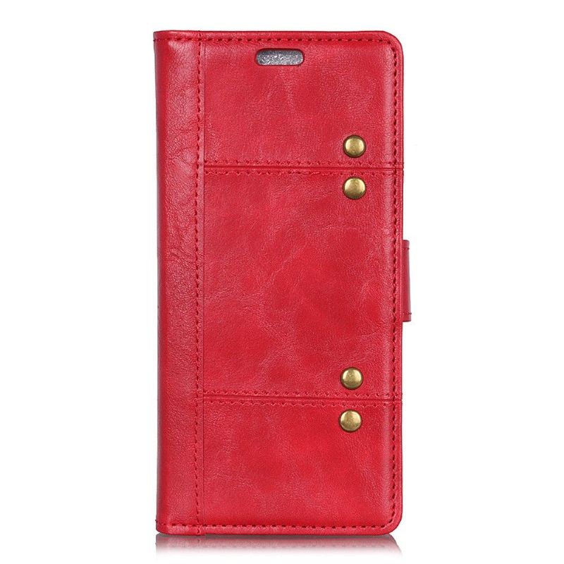 Pouzdra Na Sony Xperia L3 Prémiová Kůže S Nýty