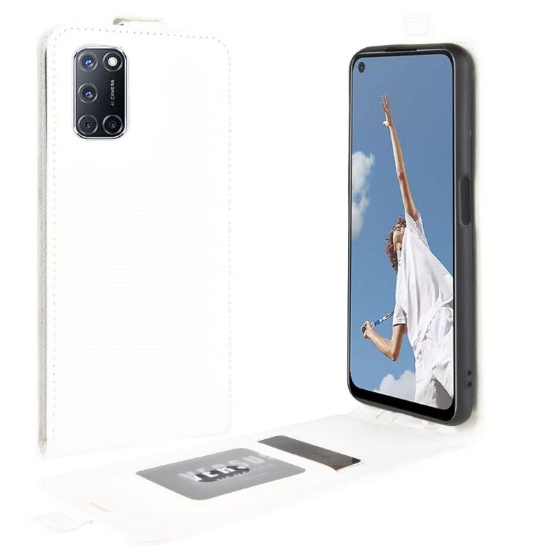 Flipové Pouzdro Na Oppo A72 Kožené Pouzdro Vertikální Z Umělé Kůže
