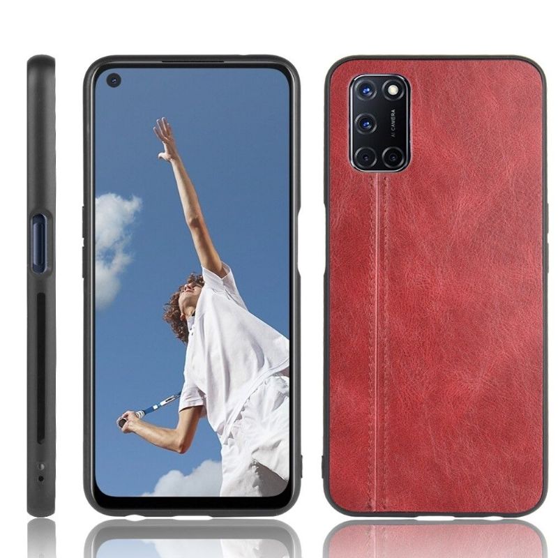 Kryt Na Oppo A72 Prošívání S Koženým Efektem