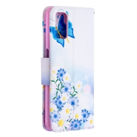 Pouzdra Na Oppo A72 Motýl A Sedmikrásky