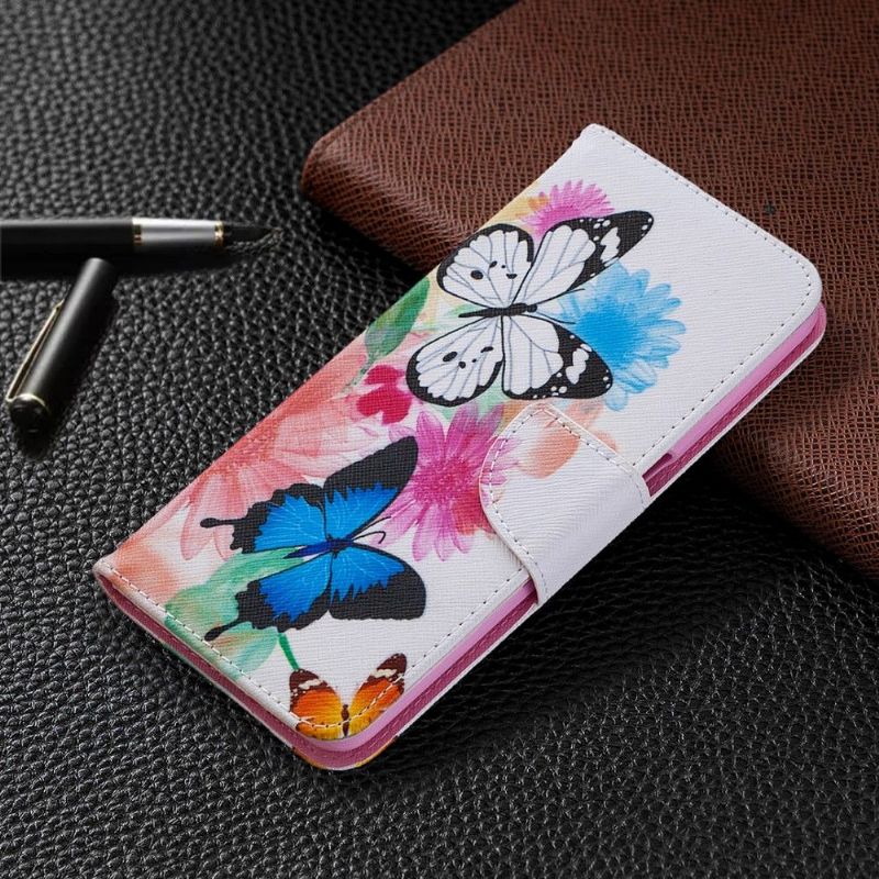 Pouzdra Na Oppo A72 Motýli A Barevné Květiny