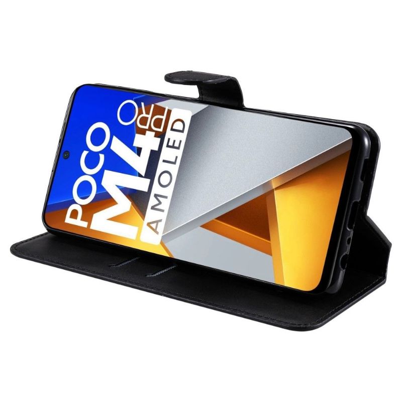 Flipové Pouzdro Na Poco M4 Pro 4G Efekt Kůže Enkay