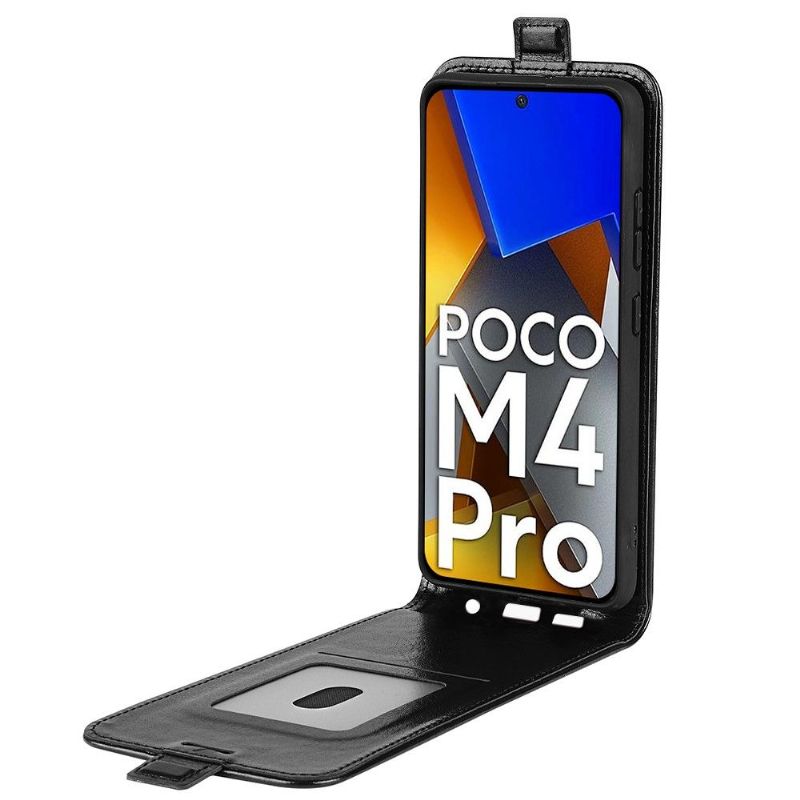 Flipové Pouzdro Na Poco M4 Pro 4G Kožené Pouzdro Vertikální Umělá Kůže