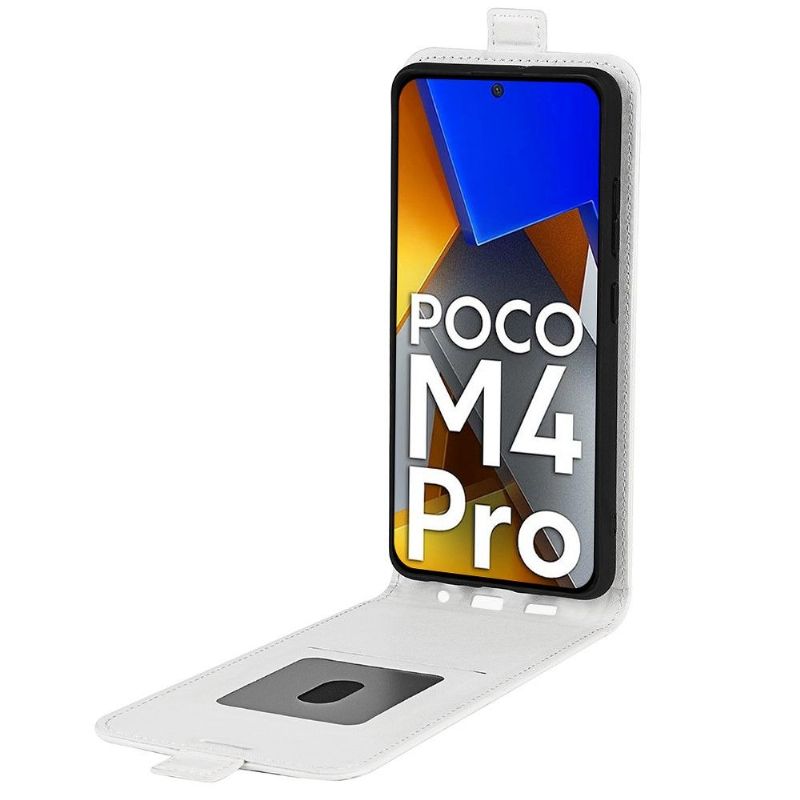 Flipové Pouzdro Na Poco M4 Pro 4G Kožené Pouzdro Vertikální Umělá Kůže