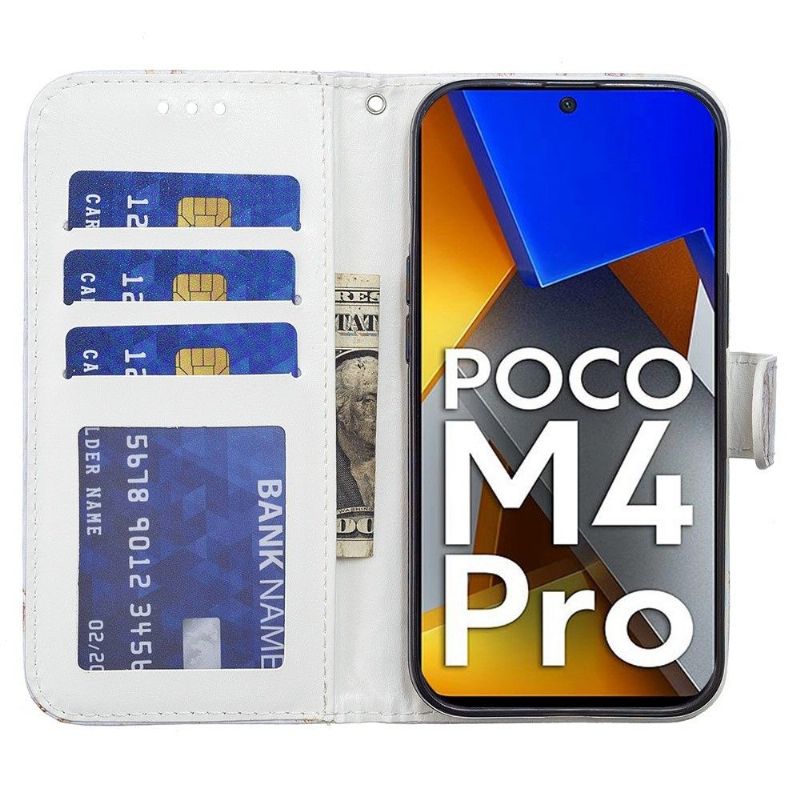 Flipové Pouzdro Na Poco M4 Pro 4G Leopardí Vzor