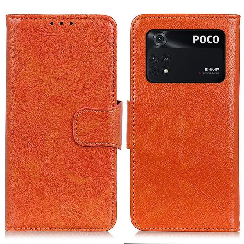 Flipové Pouzdro Na Poco M4 Pro 4G Styl Staré Kůže