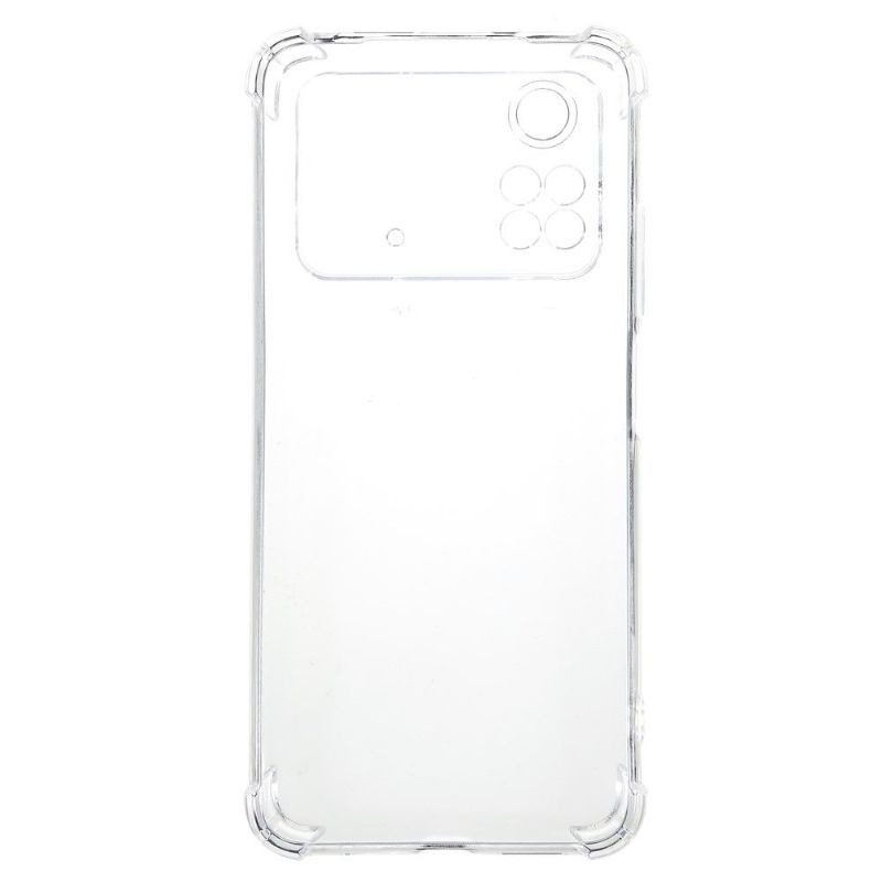 Kryt Na Poco M4 Pro 4G Průhledné Zesílené Rohy