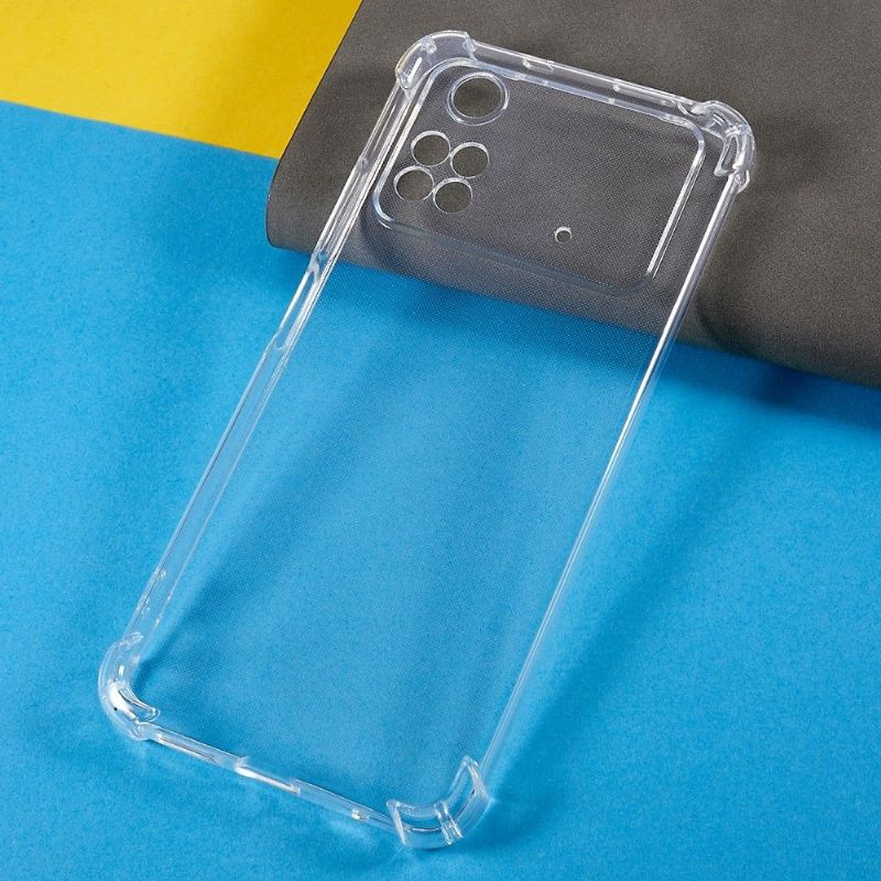 Kryt Na Poco M4 Pro 4G Průhledné Zesílené Rohy