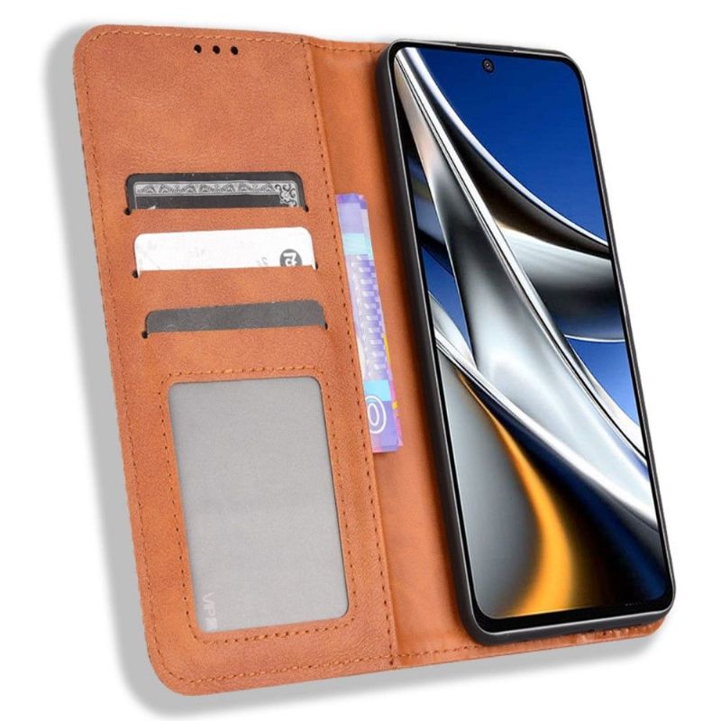 Pouzdra Na Poco M4 Pro 4G Kůže Ve Stylu Cirénius