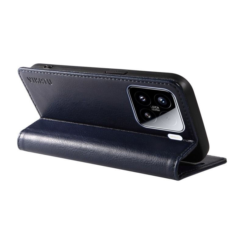 Kožené Pouzdro Xiaomi 15 Yikatu Vintage Styl