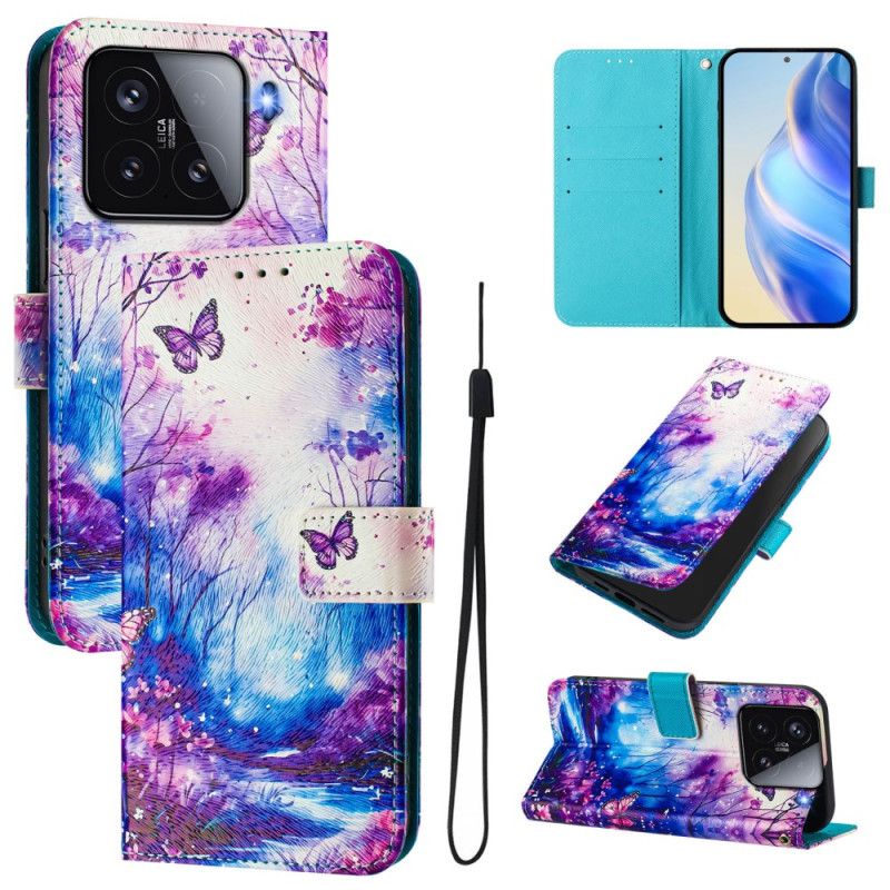 Kožený Kryt Na Xiaomi 15 Údolí Snů