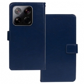 Kožený Kryt Xiaomi 15 Idewei Umělá Kůže