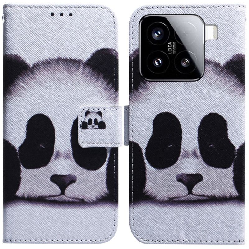 Kožený Kryt Xiaomi 15 Panda