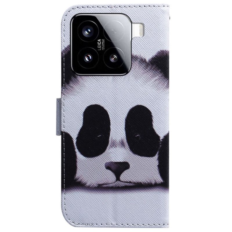 Kožený Kryt Xiaomi 15 Panda