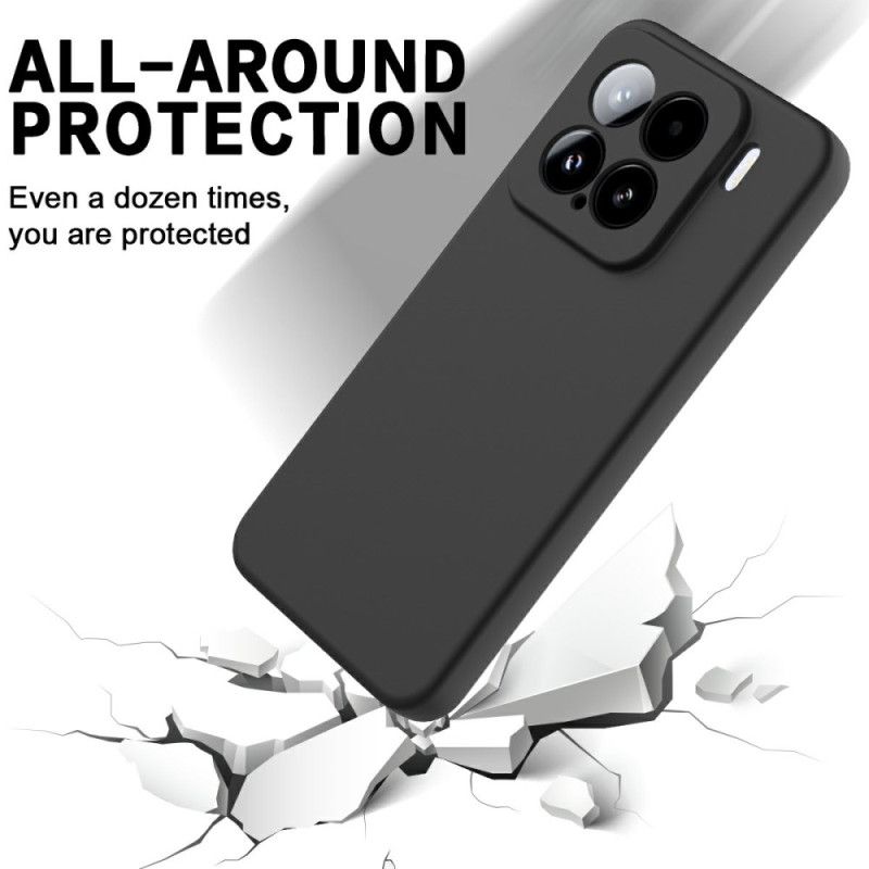 Kryt Xiaomi 15 Kryty Na Mobil Řemínek Z Tekutého Silikonu