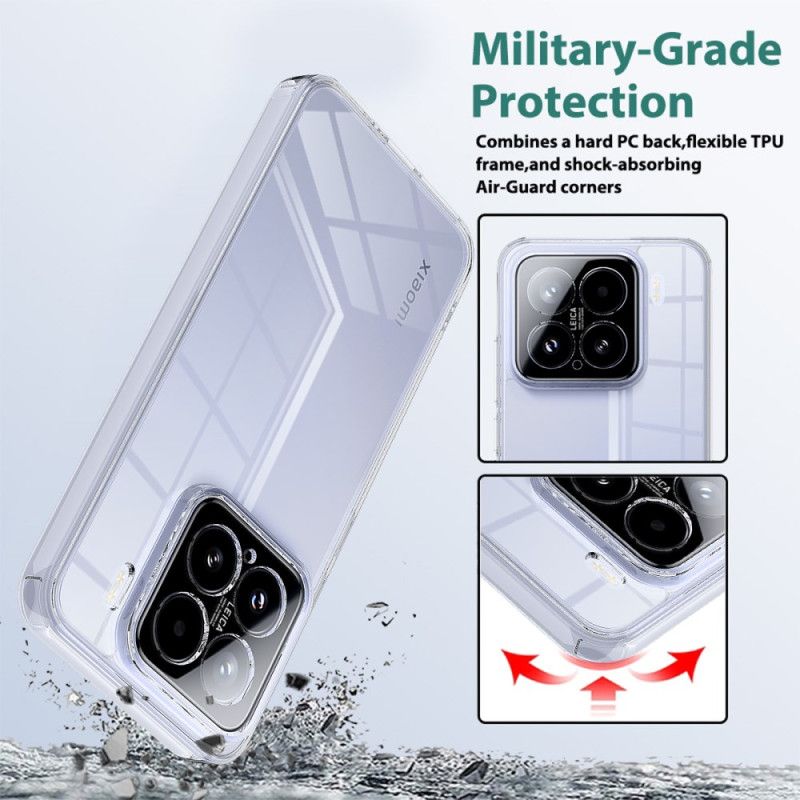 Kryt Xiaomi 15 Průhledná Ochrana Proti Nárazům