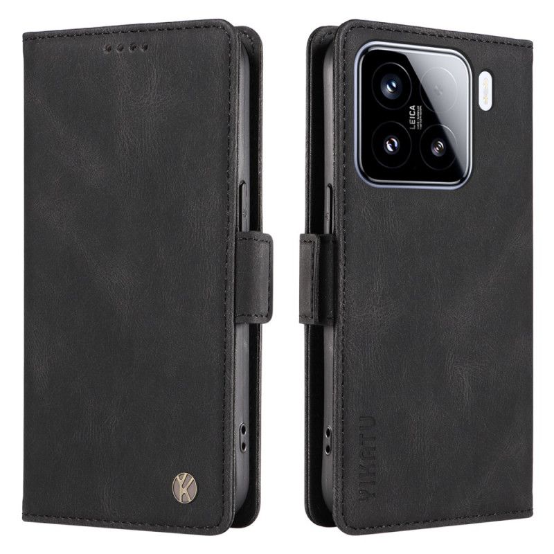 Peněženková Pouzdra Xiaomi 15 Kryty Na Mobil Ykatu Semišový Efekt