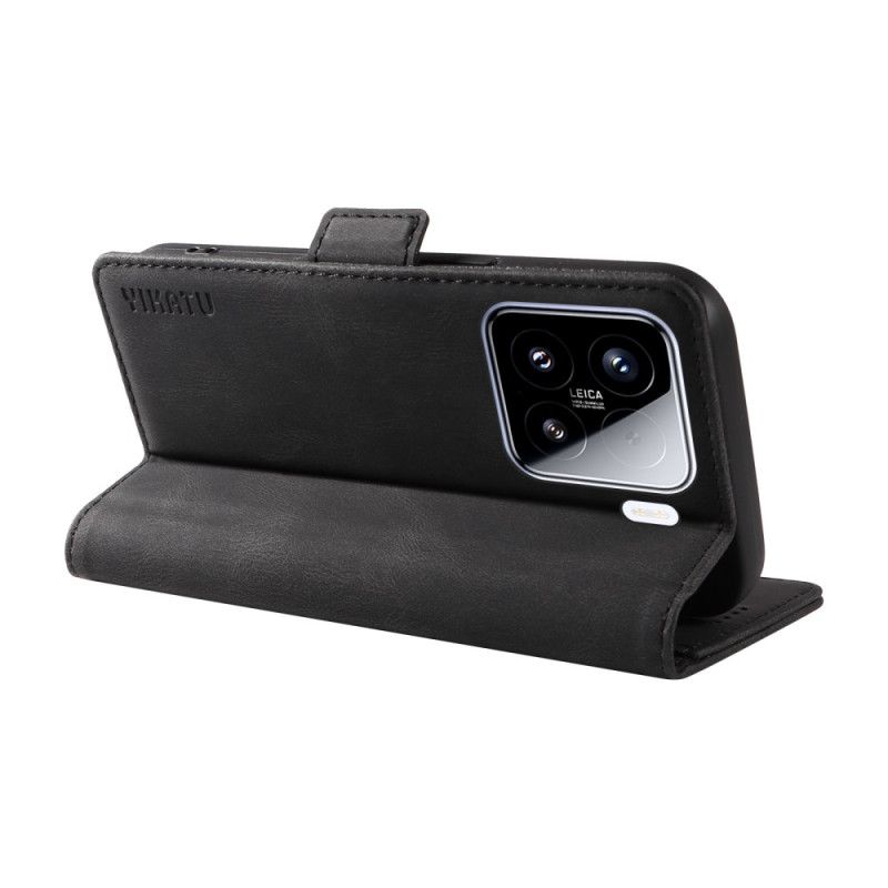 Peněženková Pouzdra Xiaomi 15 Kryty Na Mobil Ykatu Semišový Efekt