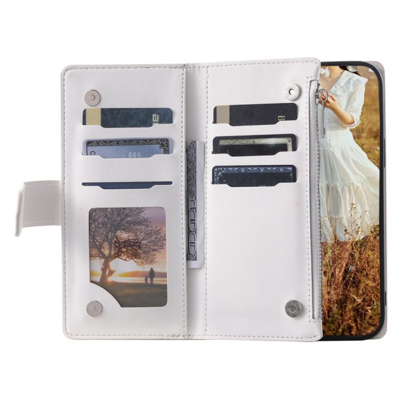 Peněženková Pouzdra Xiaomi 15 Prošívané Peněženka