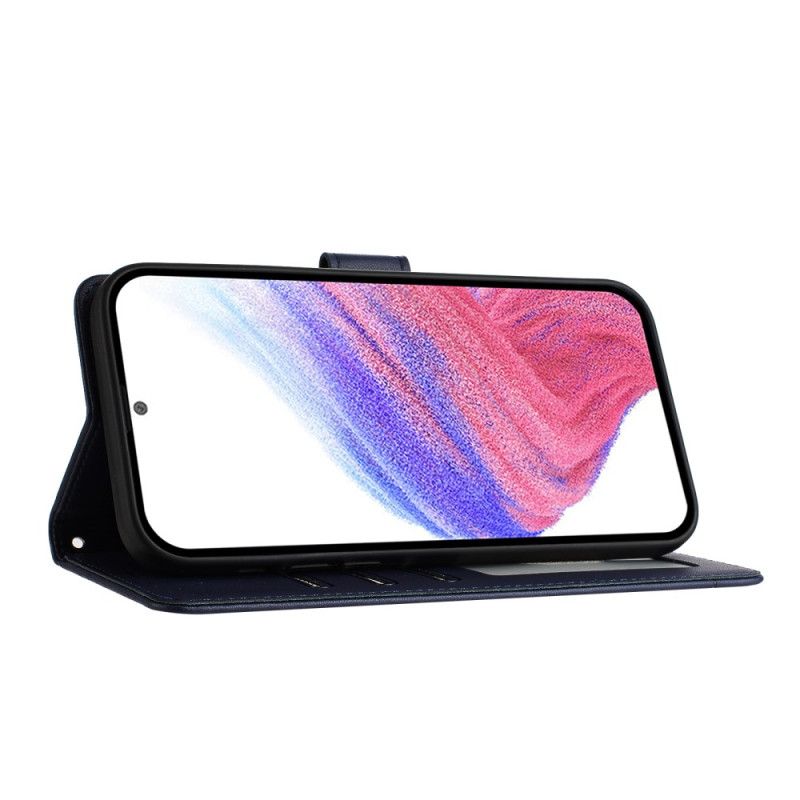 Peněženková Pouzdra Xiaomi 15 Řemínek A Rfid Ochrana