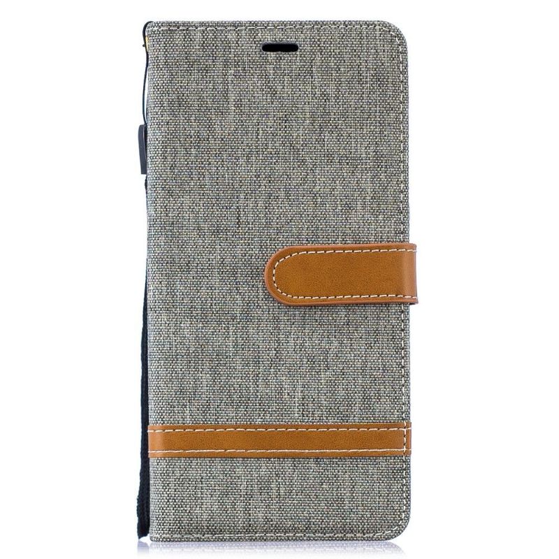 Flipové Pouzdro Na Samsung Galaxy S10 Plus Držák Látkového Krytu